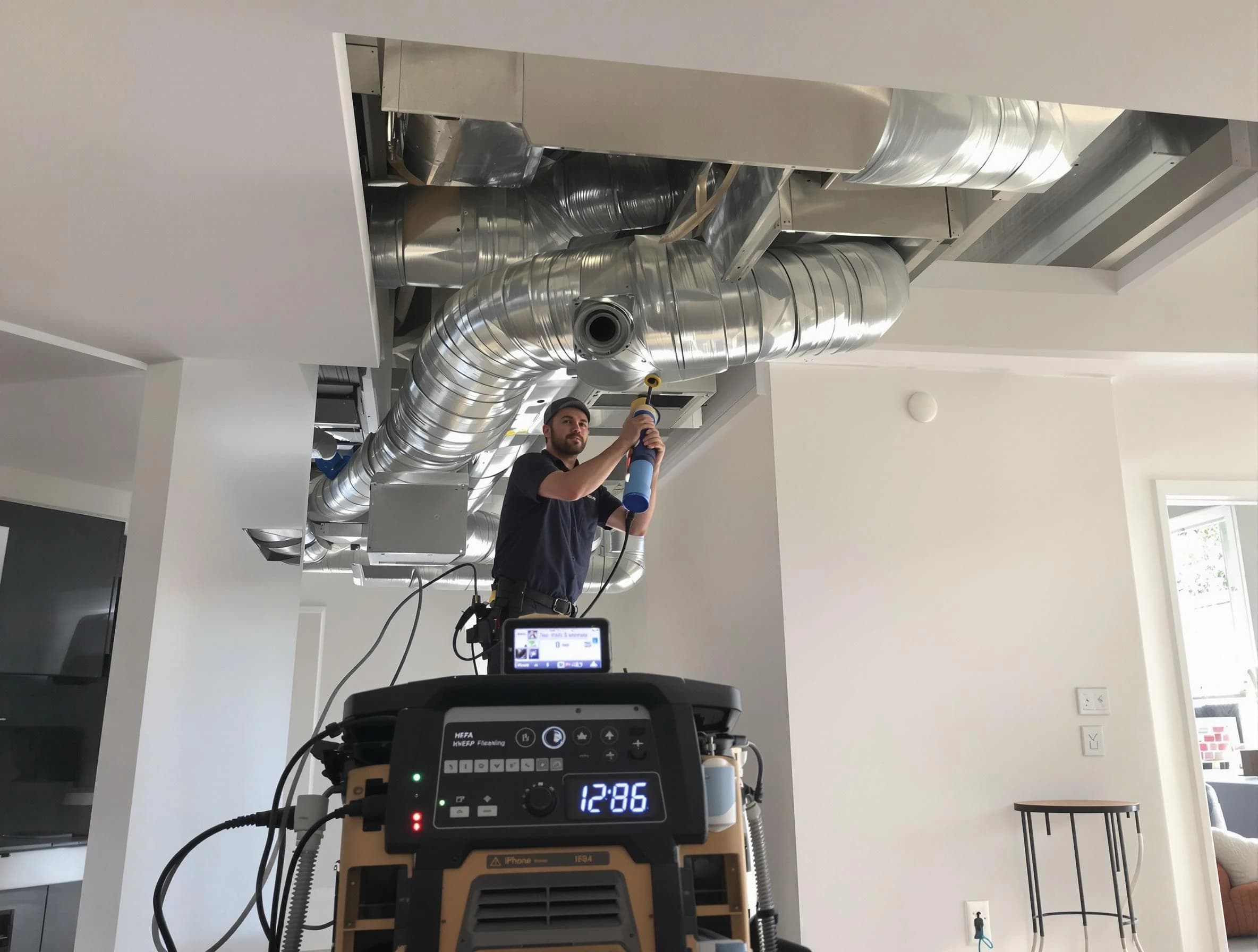 Advanced pure air duct cleaning by Holly Springs Air Duct Cleaning in Holly Springs