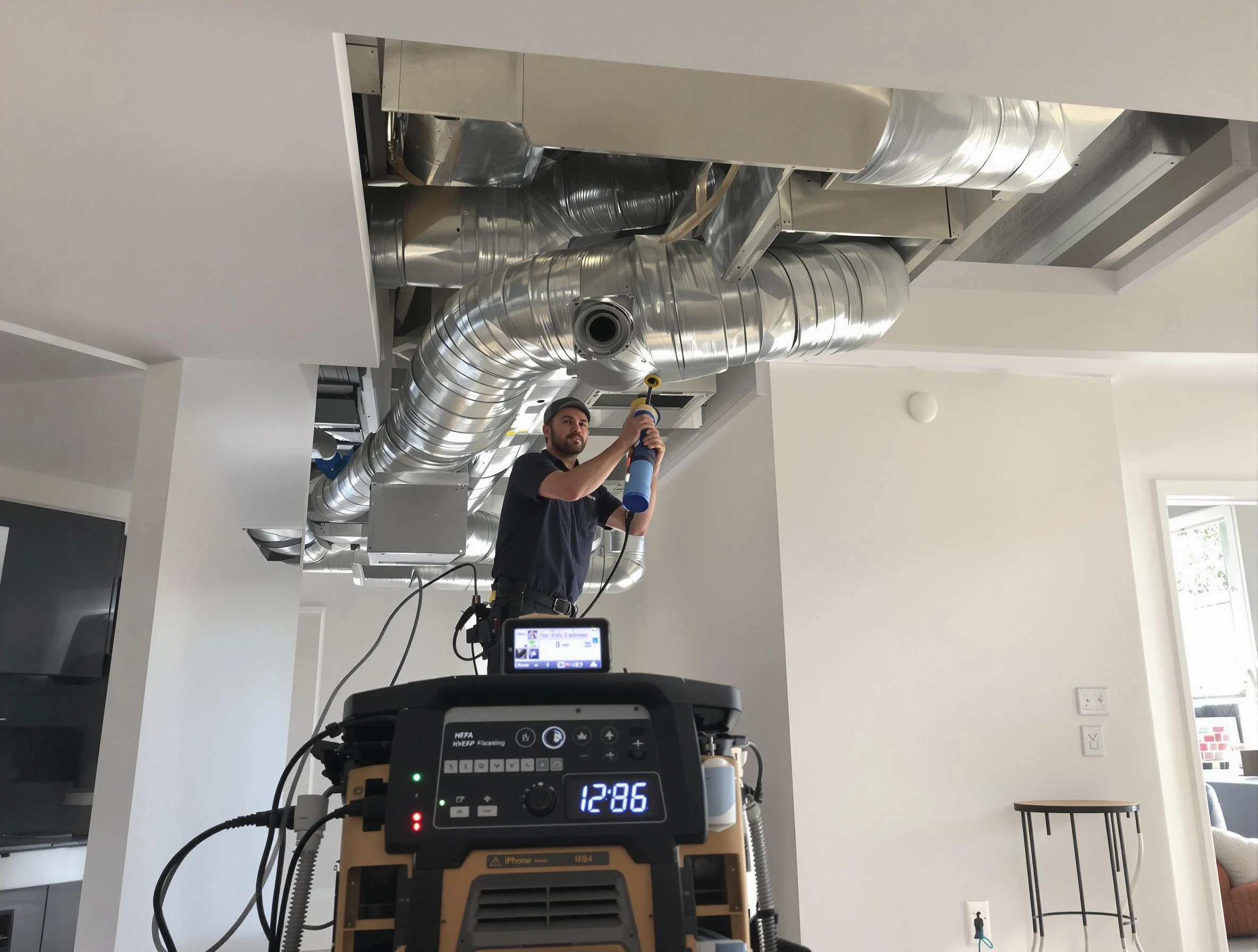 Advanced pure air duct cleaning by Holly Springs Air Duct Cleaning in Holly Springs